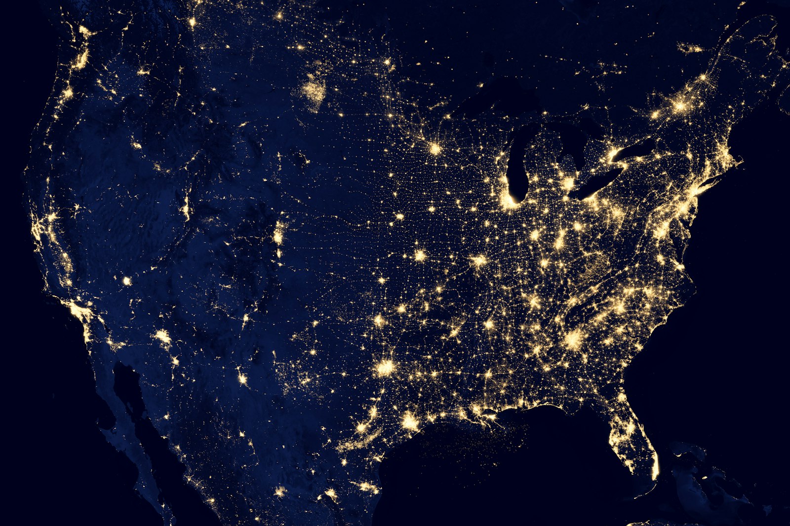 Orbital satellite communication imagery